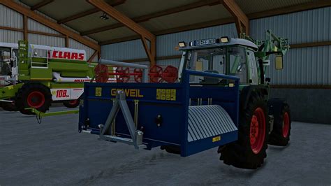 bale shredder for skid steer|farming simulator 22 bale shredder.